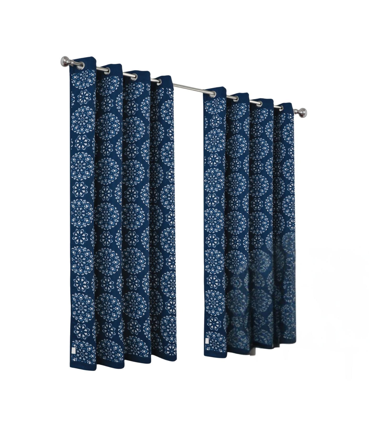 RT Designers Collection 100% Polyester 190 GSM Tilley Revisible Blackout Grommet Curtain Panel