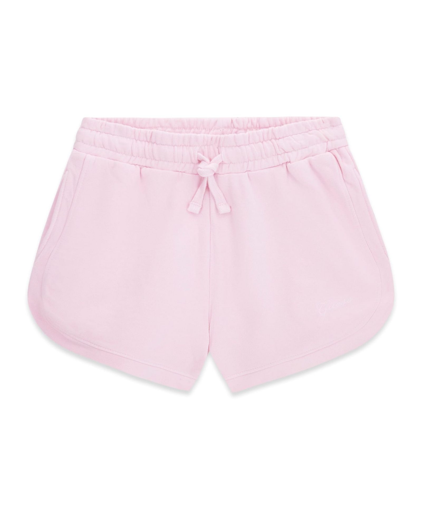 GUESS Girls' 7-16 Garment Dye Pull-On Shorts