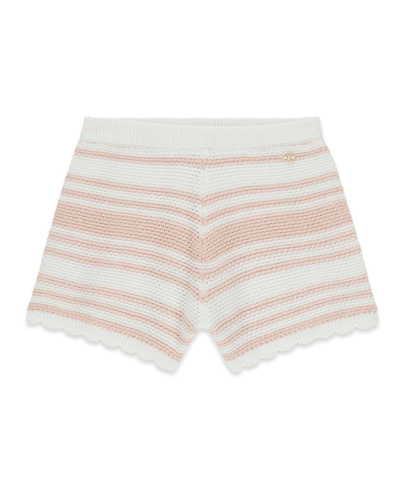 GUESS Girls' 7-16 Crochet Pull-On Shorts