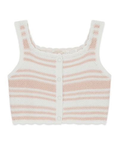 Детский трикотажный топ без рукавов GUESS 7-16