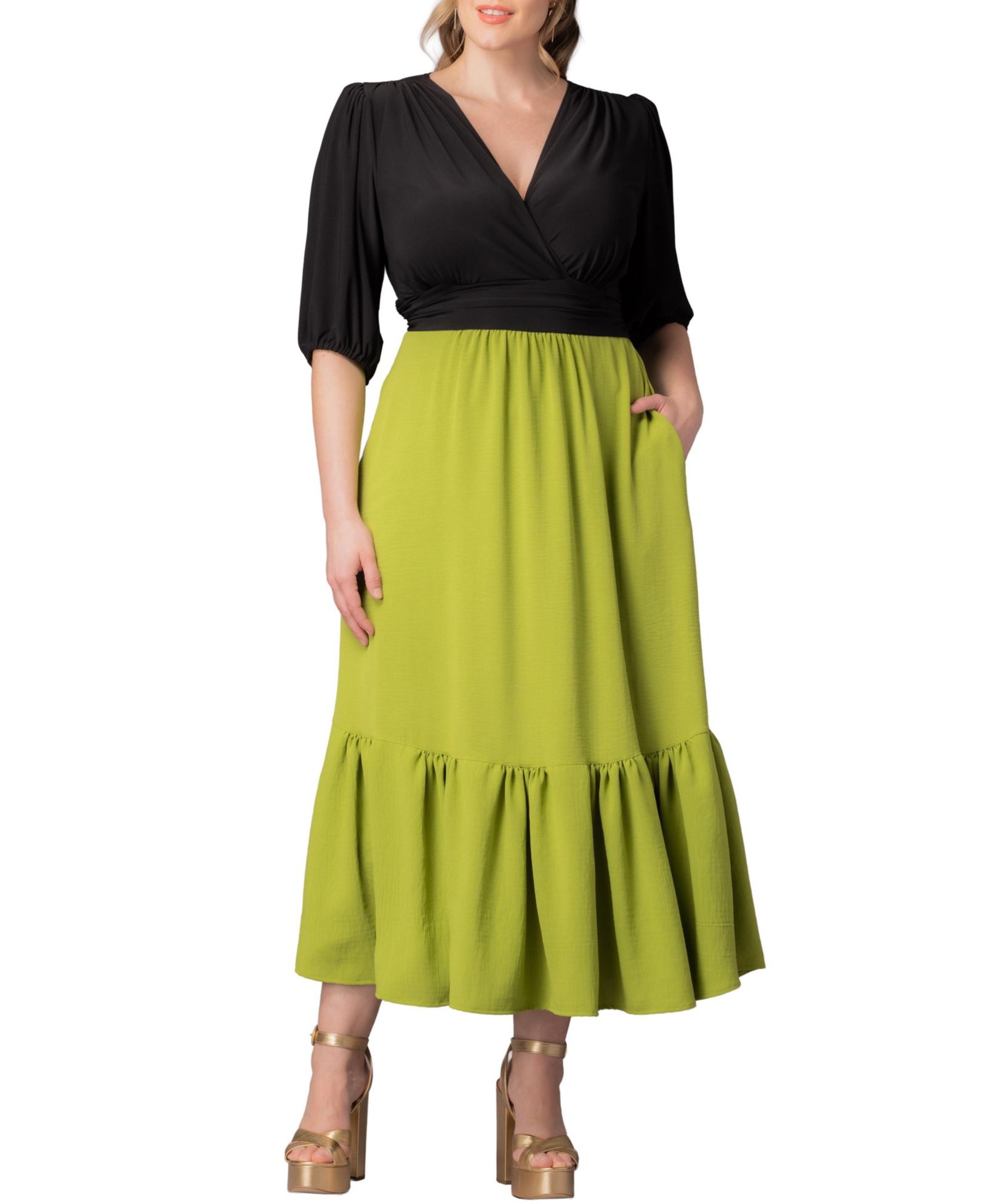Платье макси Kiyonna Plus Size Danica