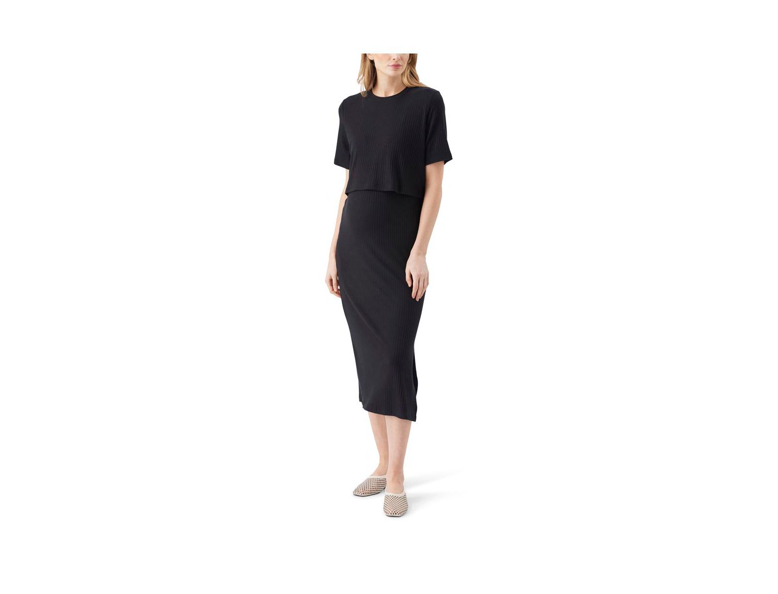 Женское платье для беременных Ripe Maternity Ivy Rib Nursing