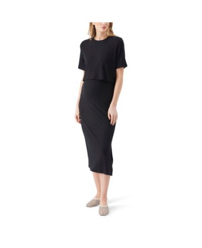 Женское платье для беременных Ripe Maternity Ivy Rib Nursing