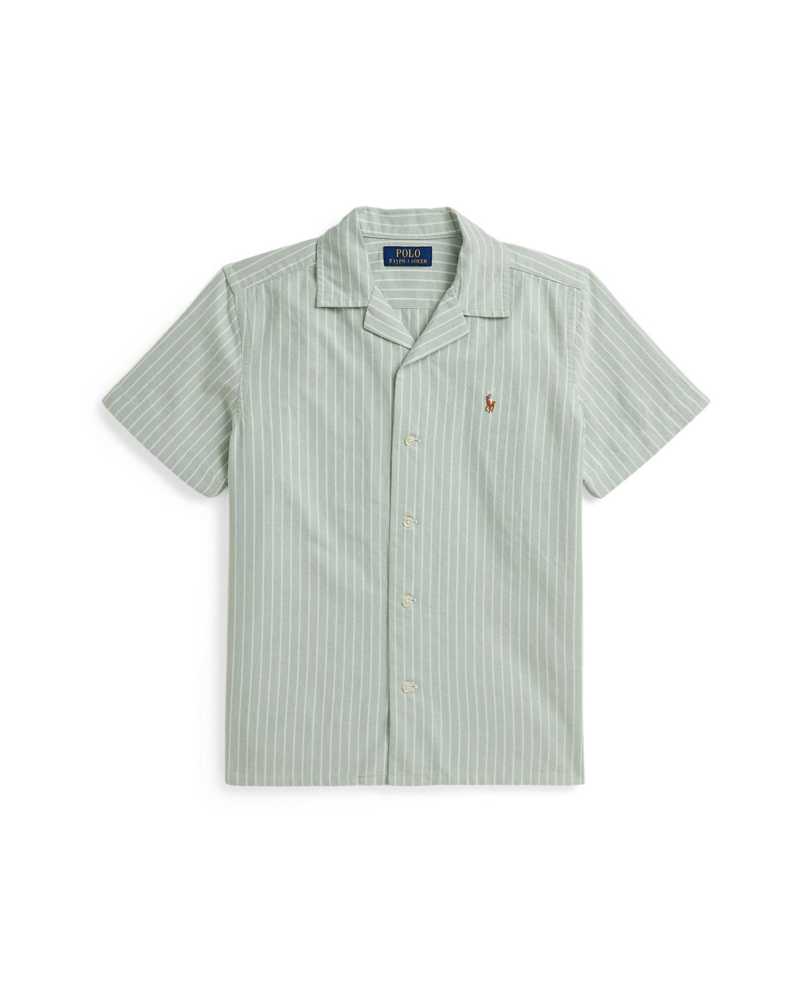 Polo Ralph Lauren Boys' 8-20 Striped Oxford Camp Shirt