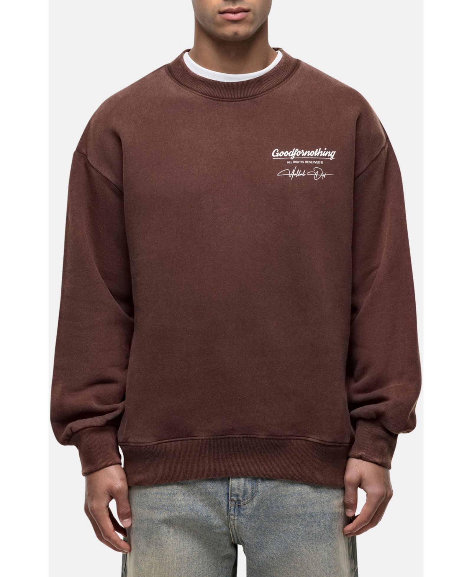 Мужской свитшот Good For Nothing Men's Washed Rust Cult Sweathsirt