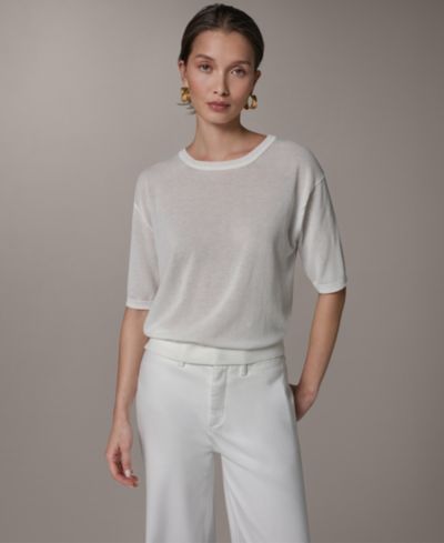 Donna Karan Weekend Women's Pull-On Crewneck Sweater