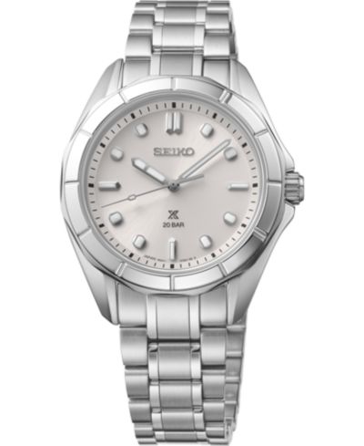 Seiko Женские часы Prospex Sea Series на стальном браслете, 34mm