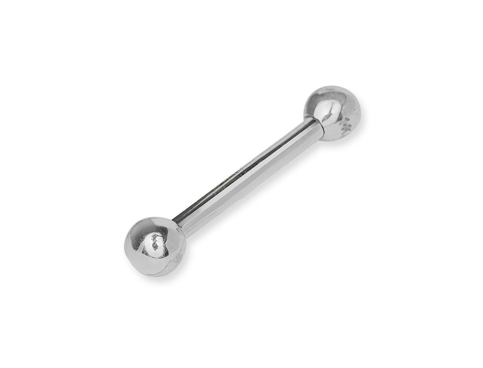 Curata Jewelry Solid 14k Yellow or White Gold 2mm Ball 16g Straight Eyebrow Piercing Jewelry