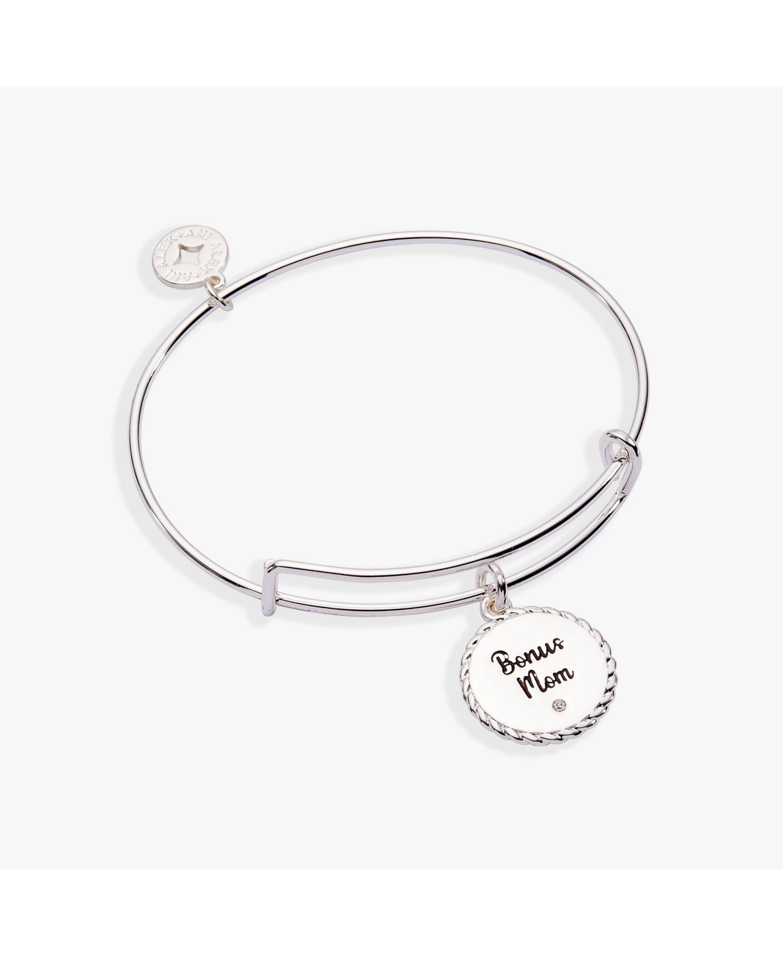 Alex and Ani Bonus Mom 'Family Isn't Only Blessed By Name' Charm Bangle