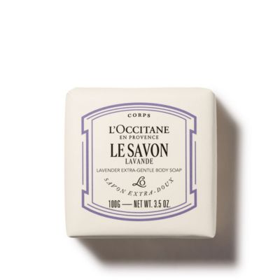 L'Occitane Le Savon Shea Lavender Extra-Gentle Body Soap 3.50 fl oz