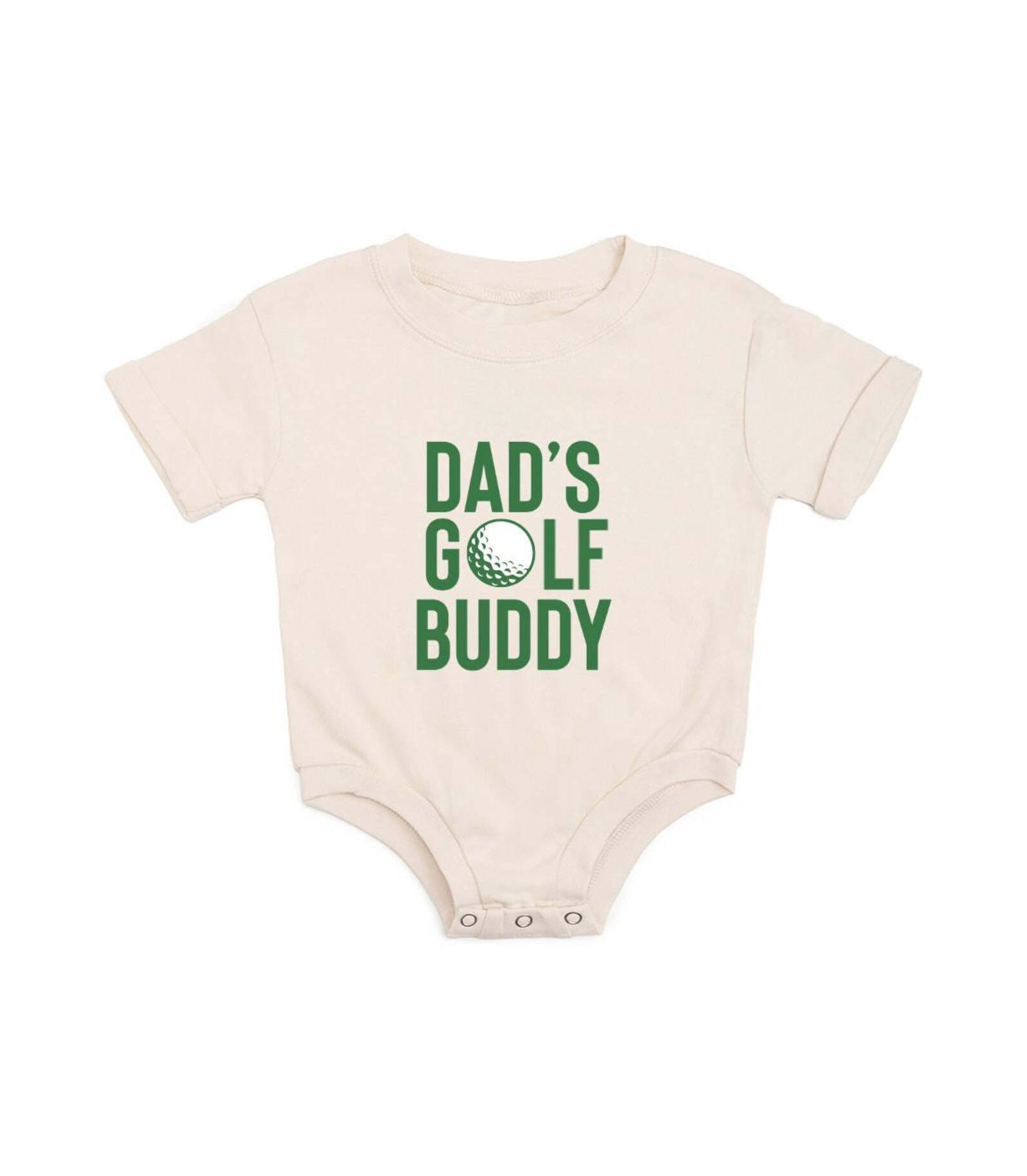 Sweet Wink Baby Boys Dad's Golf Buddy Short Sleeve Romper