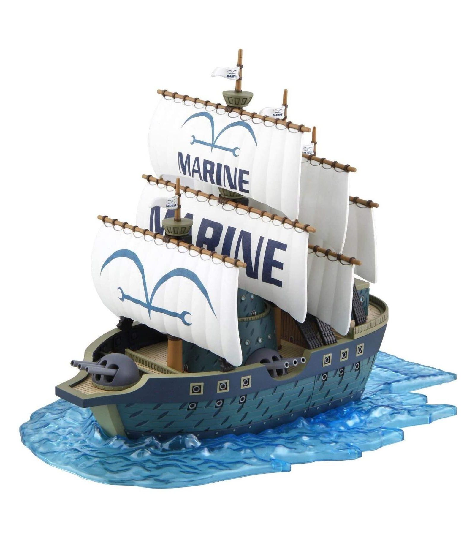 Набор моделей кораблей Bandai Hobby One Piece Grand Ship Collection - 7 единиц
