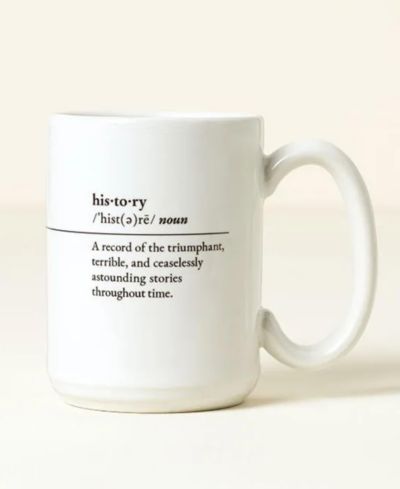Интерактивная кружка Uncommon Goods History Every Day с QR, 15 Oz
