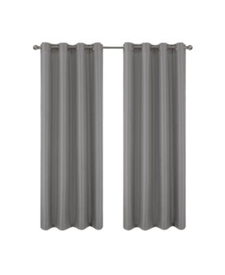RT Designers Collection 100% Polyester 140 GSM Sedona Jacquard Grommet Curtain Panel