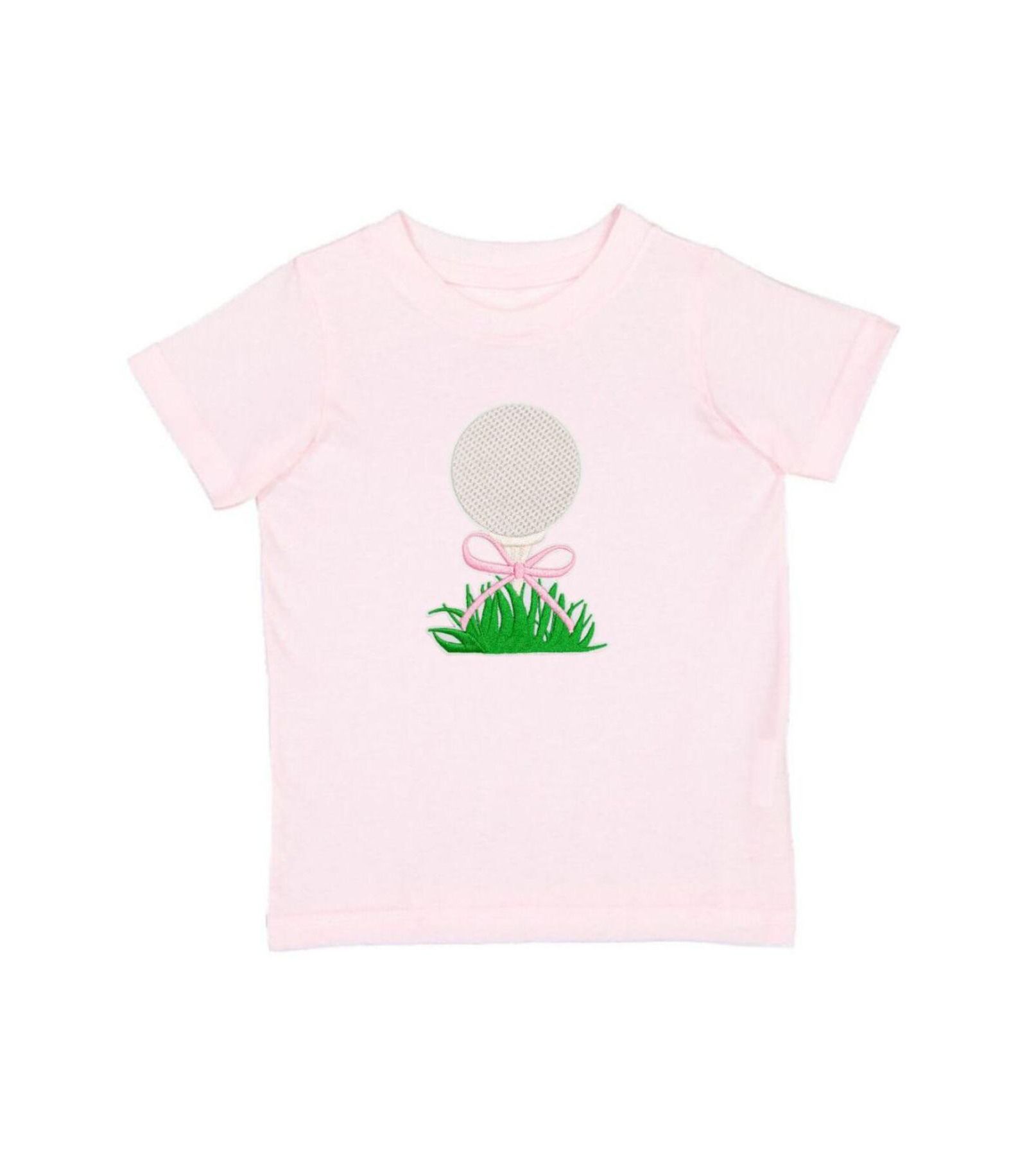 Детская футболка Sweet Wink Little Girls Golf Tee Bow Patch с коротким рукавом