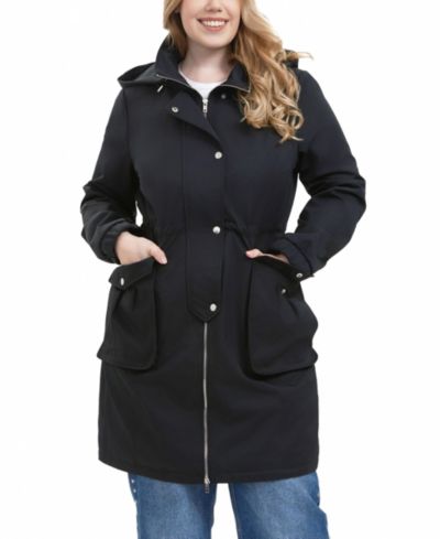 BGSD Plus Size Hooded Anorak Jacket