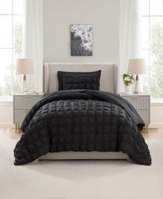 Nestl Luxury Soft Seersucker Design 5-Pc. Comforter Set, Twin/Twin XL