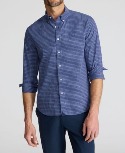 Мужская рубашка UNTUCKit Regular Fit Wrinkle-Free Solay Button Up