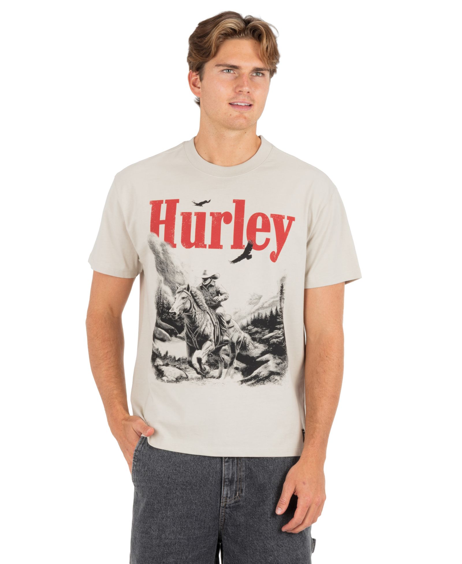 Hurley Men's Trail Runner Short-Sleeve T-Shirt