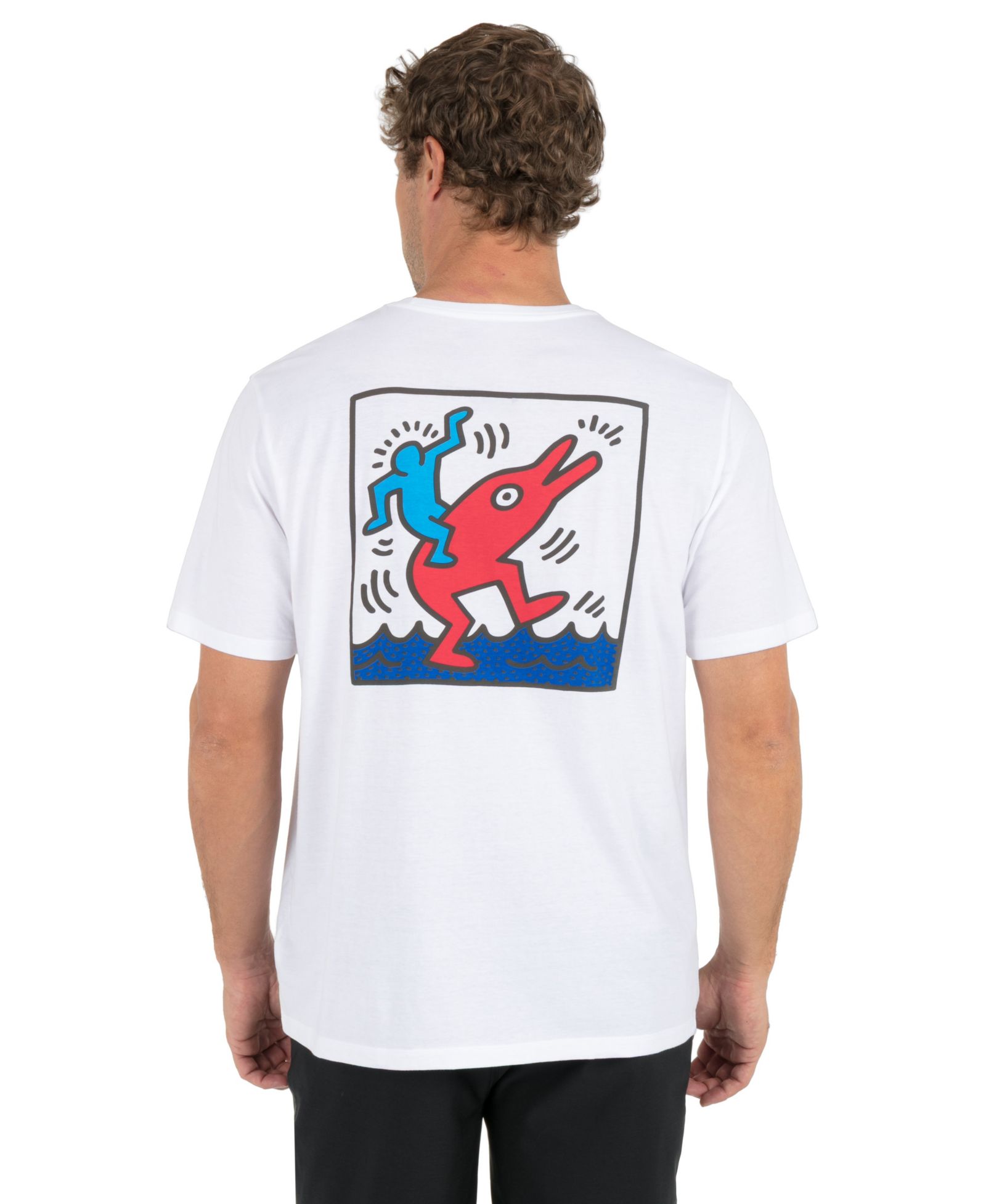 Hurley Men's Dolphin Ride Short-Sleeve T-Shirt