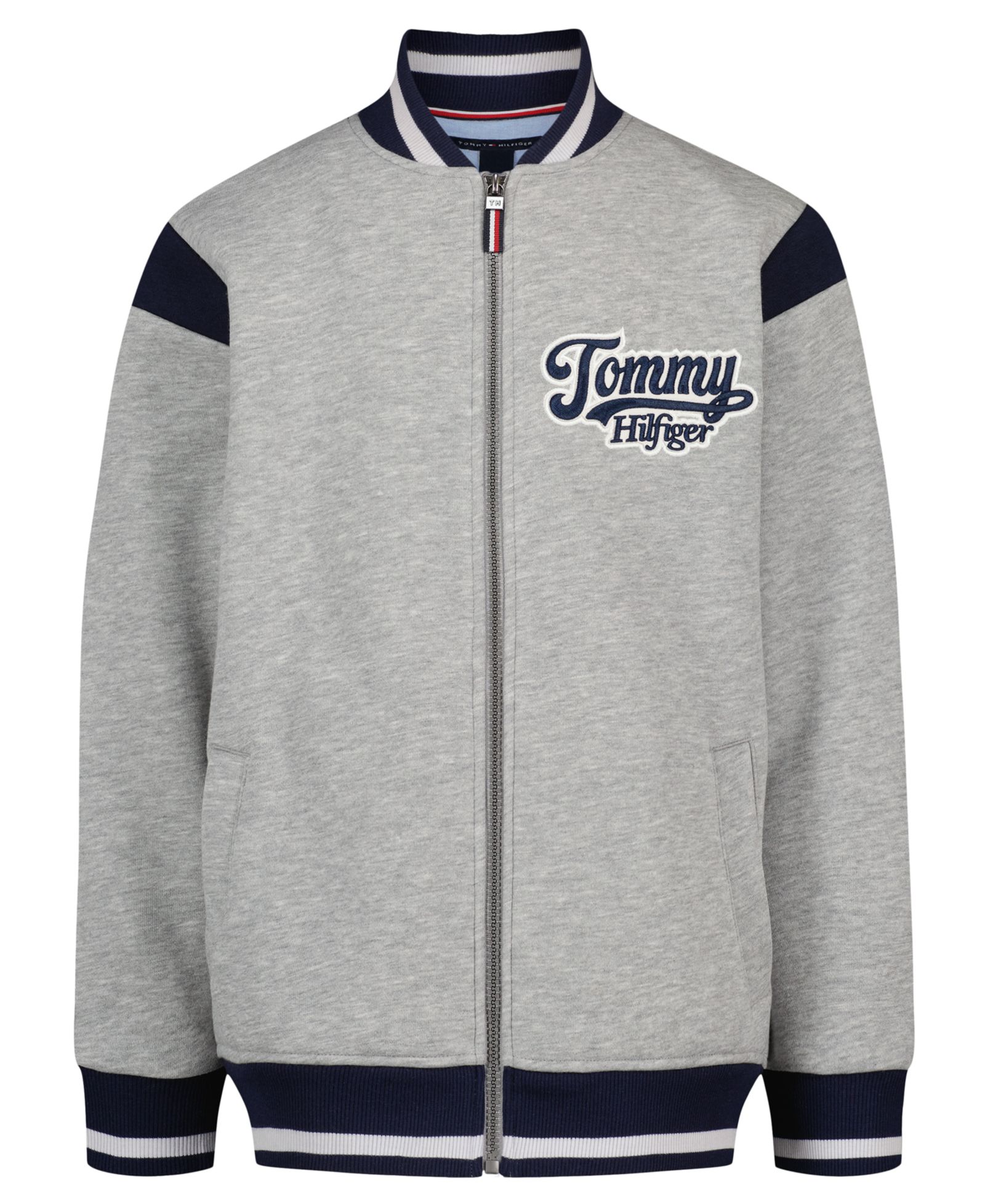 Tommy Hilfiger Детский бомбер с логотипом на молнии