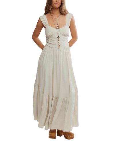 Женское платье Free People Sasha Sweetheart Viscose Maxi Solid