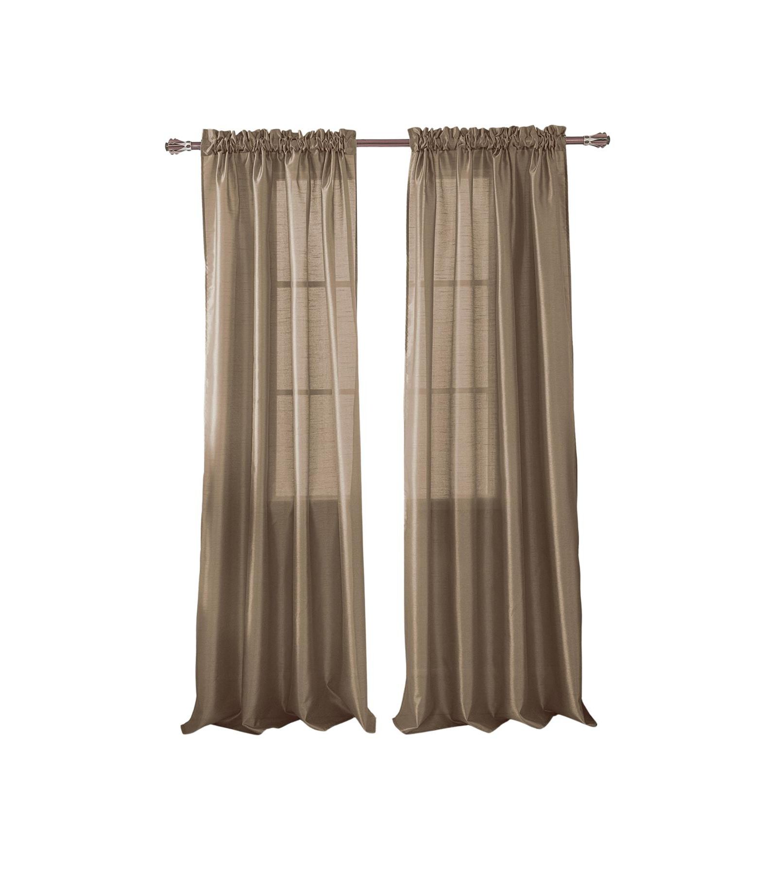 Штора RT Designers Collection 100% Polyester Nikki Rod Pocket