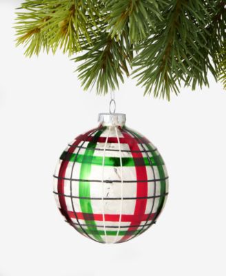 Holiday Lane елочная игрушка в виде шара в клетке Cozy Cabin, эксклюзив Macy's
