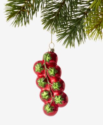 Holiday Lane елочная игрушка Томат Foodie & Spirits, эксклюзив Macy's