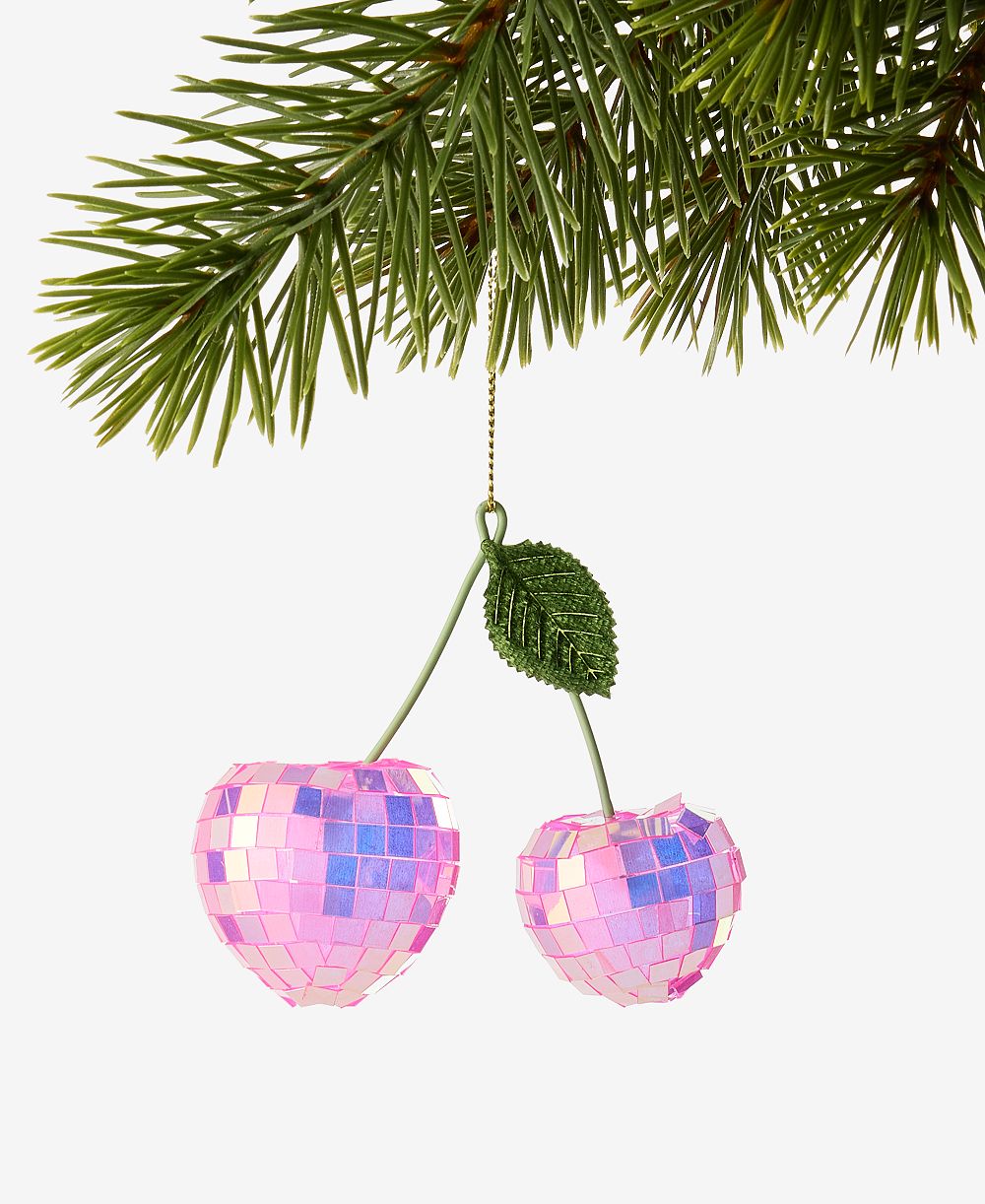 Holiday Lane Disco Brights орнамент-вишня, эксклюзив Macy's