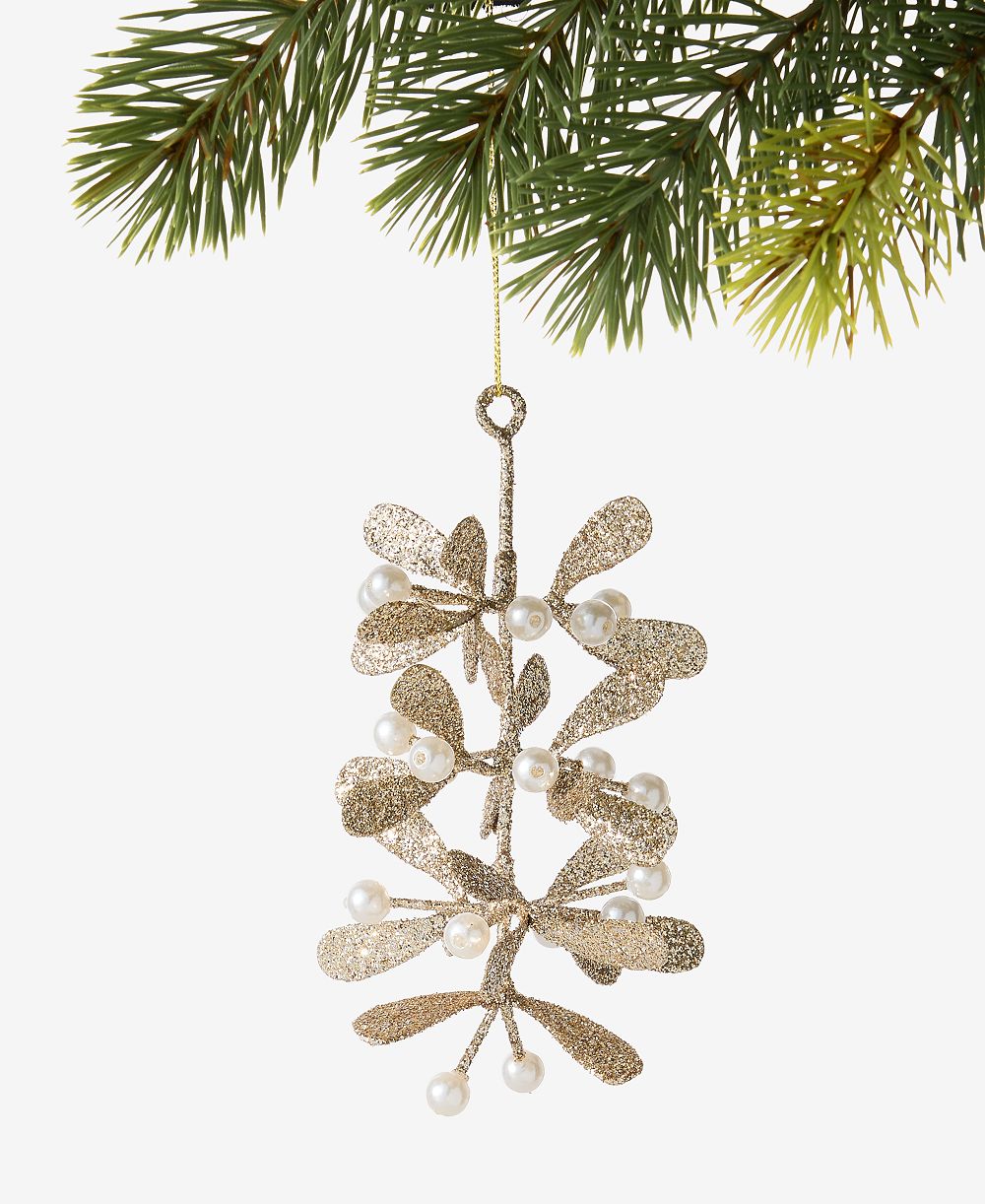 Holiday Lane эксклюзивный для Macy's орнамент Gilded Glamour Mistletoe