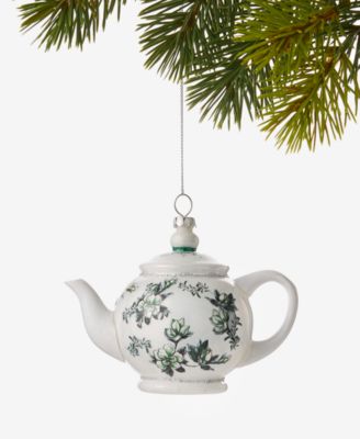 Holiday Lane рождественский орнамент в виде чайника Holiday Toile