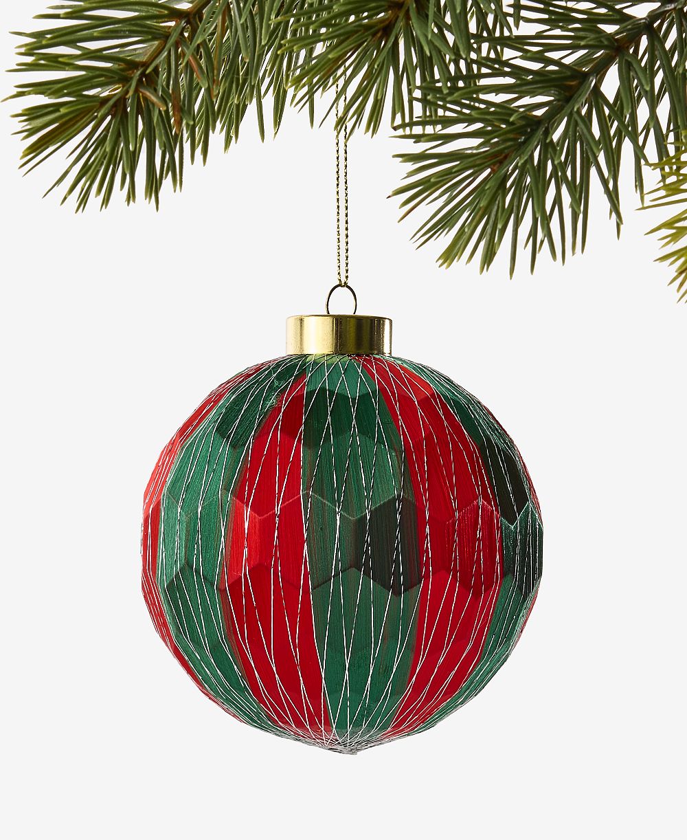 Holiday Lane рождественский шар Cozy Cabin, эксклюзив Macy's