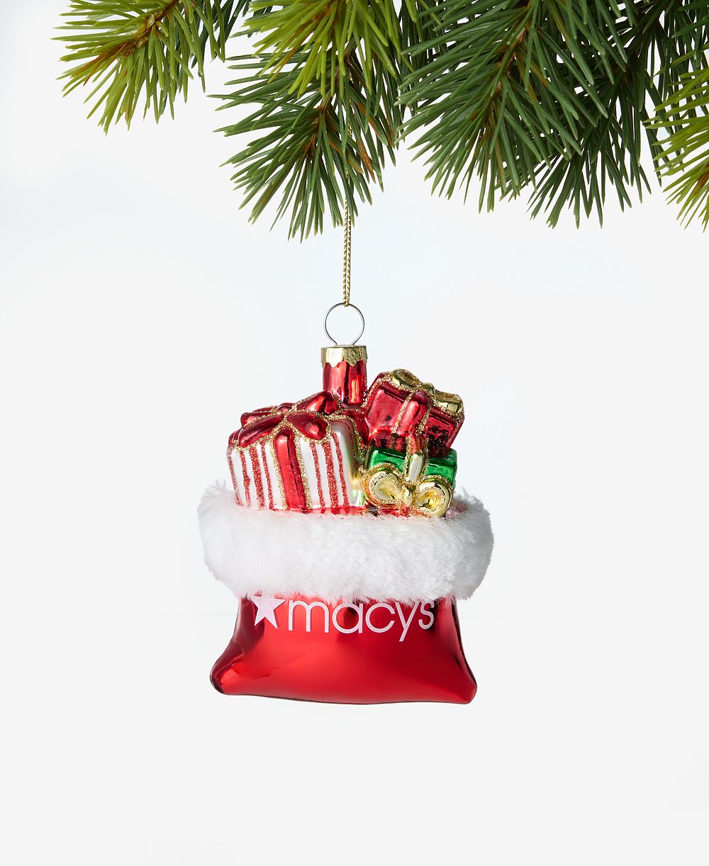 Holiday Lane подарочный пакет с украшением, эксклюзив Macy's