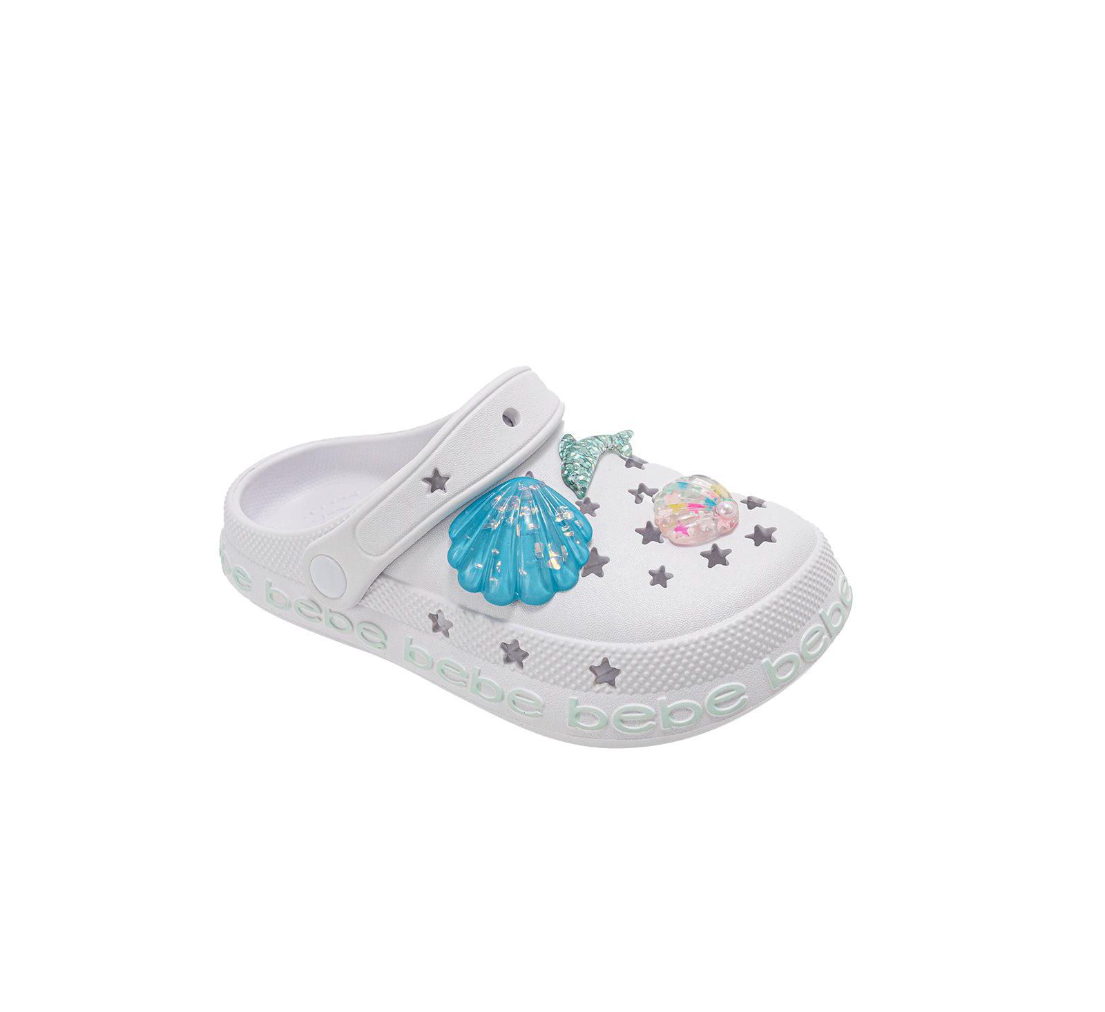 Bebe Детские удобные сандалии EVA Slip-On с шармами Sea Life