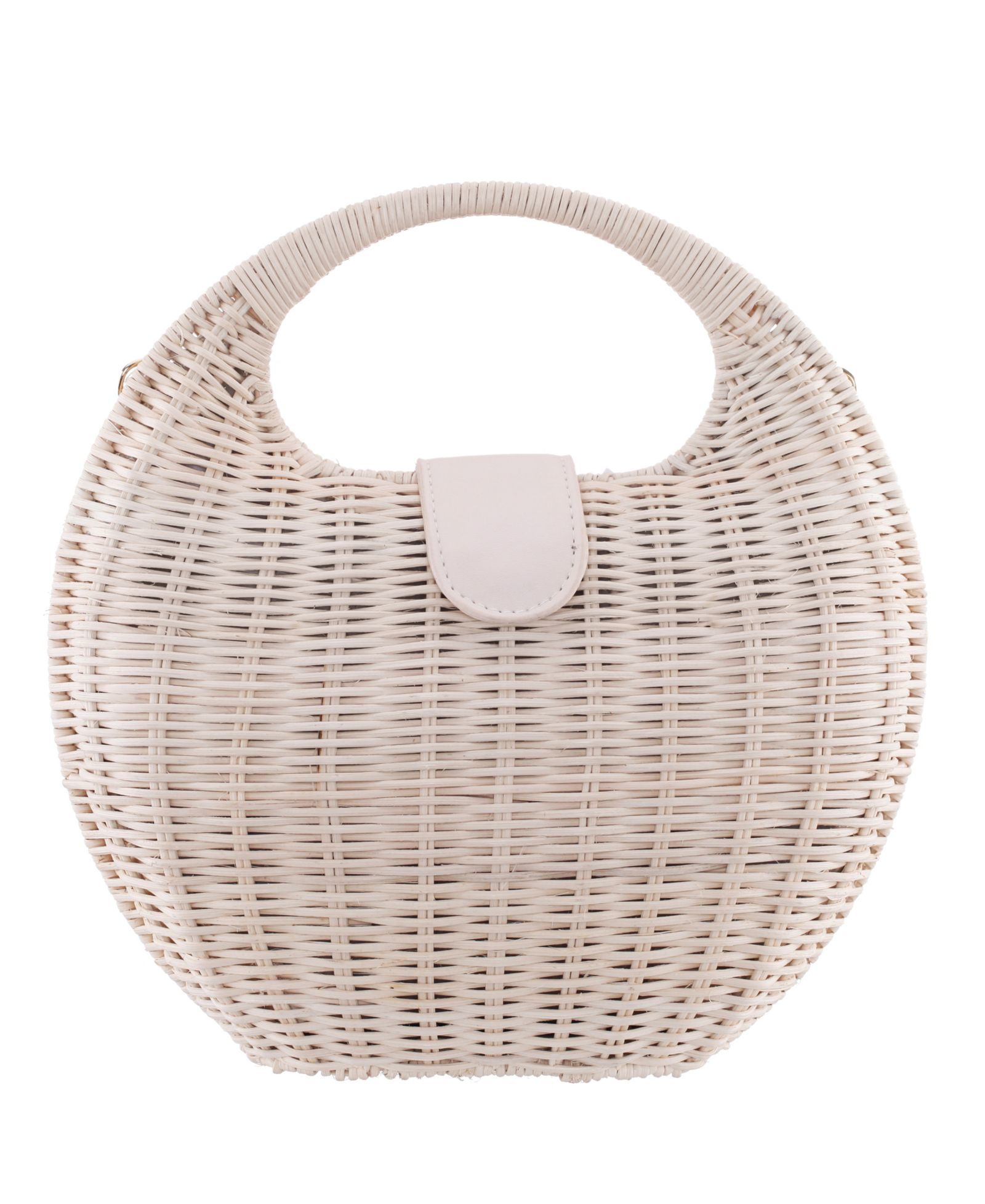 Сумка-сакволе Nina Kava Rounded Rattan Small