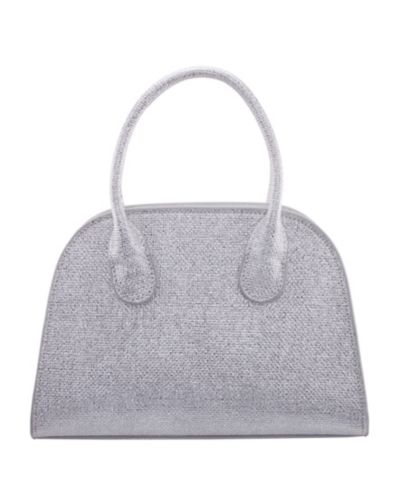 Nina Yorke Metallic Small Satchel Handbag