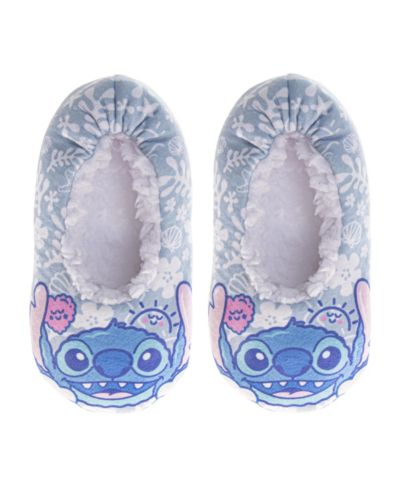 Disney Stitch Slippers for Girls Stitch Design Warm Soft Fleece Padded Sole(Toddler/Little Kid)