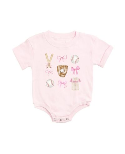 Детский ромпер Sweet Wink Baseball Cutie с коротким рукавом