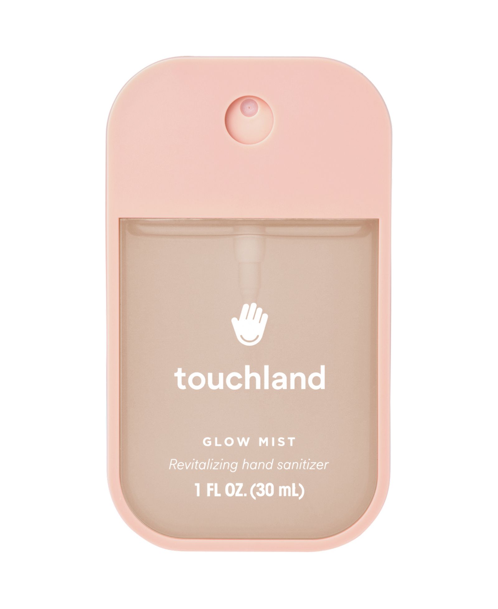 Дезинфицирующее средство для рук Touchland Glow Mist Rosewater, 1 oz.