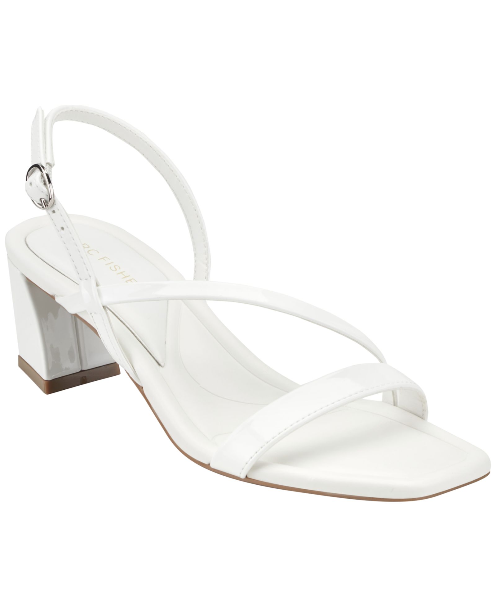 Женские сандалии Marc Fisher Gizia Strappy Block Heel Dress