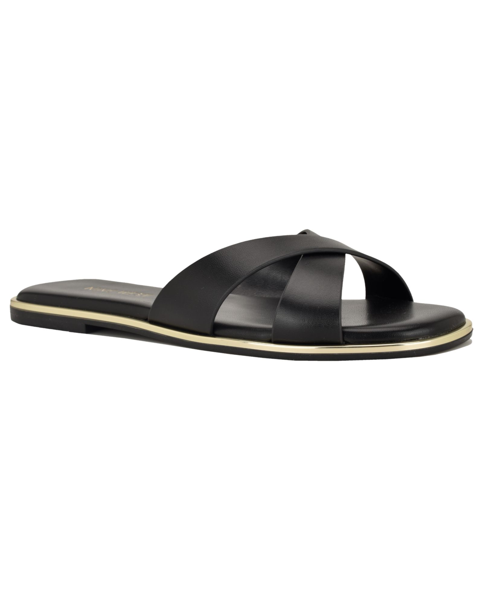 Женские сандалии Nine West Edeny Criss-Cross Flat Slip-On