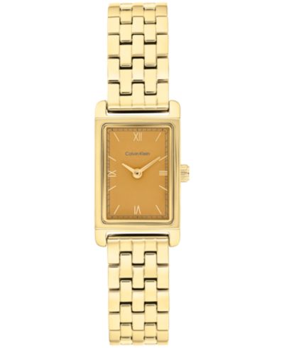 Женские часы Calvin Klein CK Light Gold Tone Stainless Steel 16mm