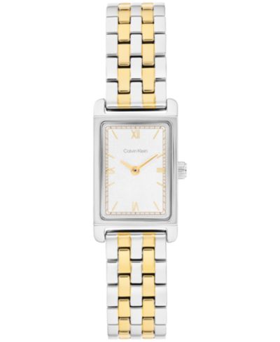 Calvin Klein Женские часы CK Light Two Tone, Stainless Steel, 16mm