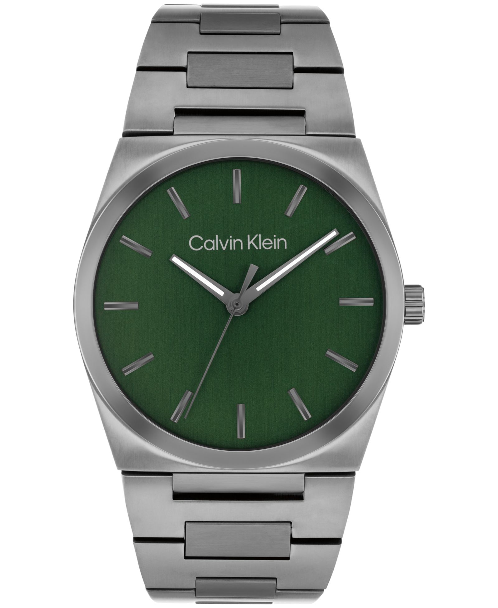 Calvin Klein Men's CK Empower Gray IP Stainless Steel Bracelet Watch, 40mm