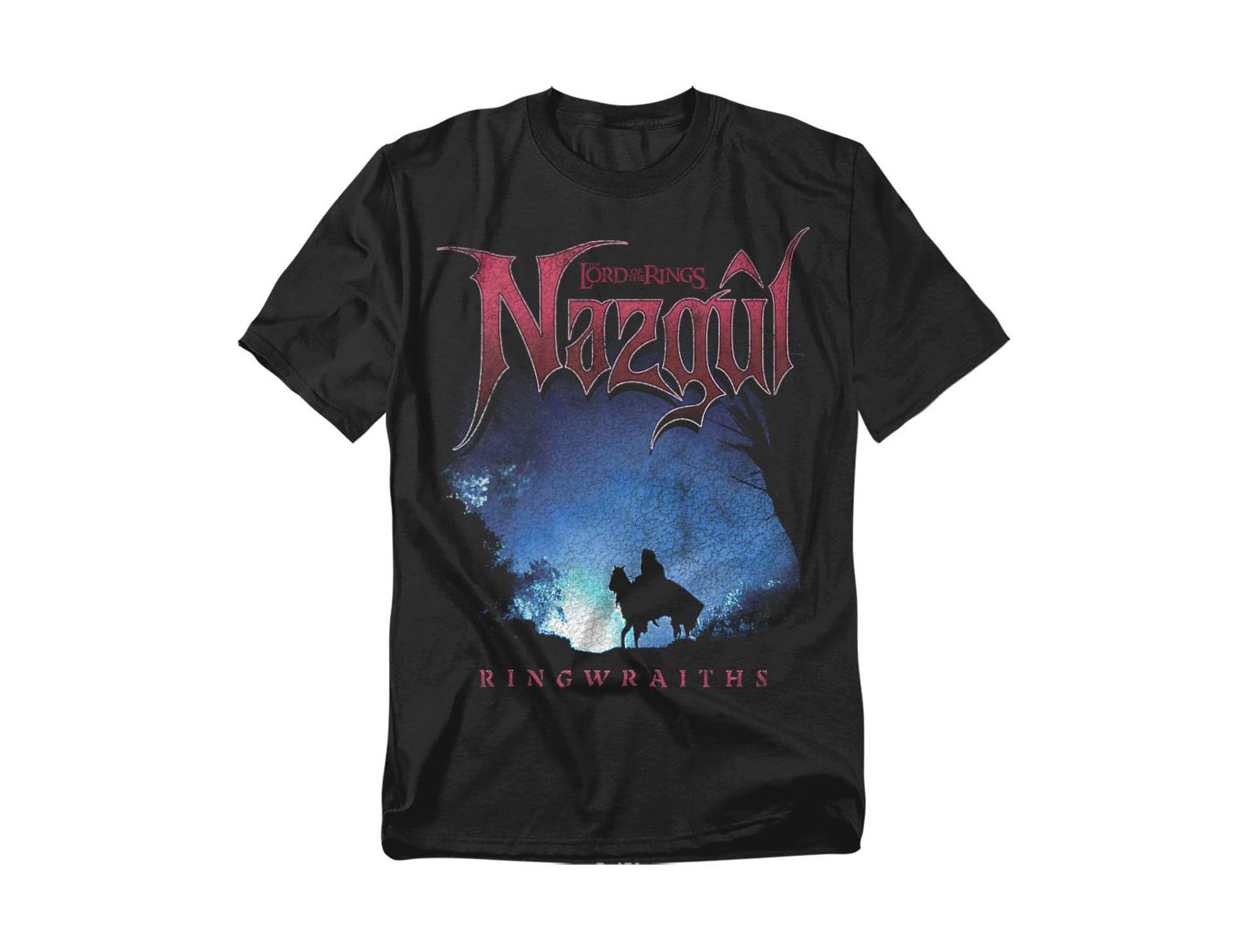 Мужская футболка Lord Of The Rings Nazgul Ringwraith Silhouette