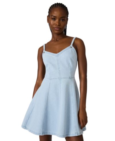 Женское мини-платье Steve Madden Harley Sweetheart Neck