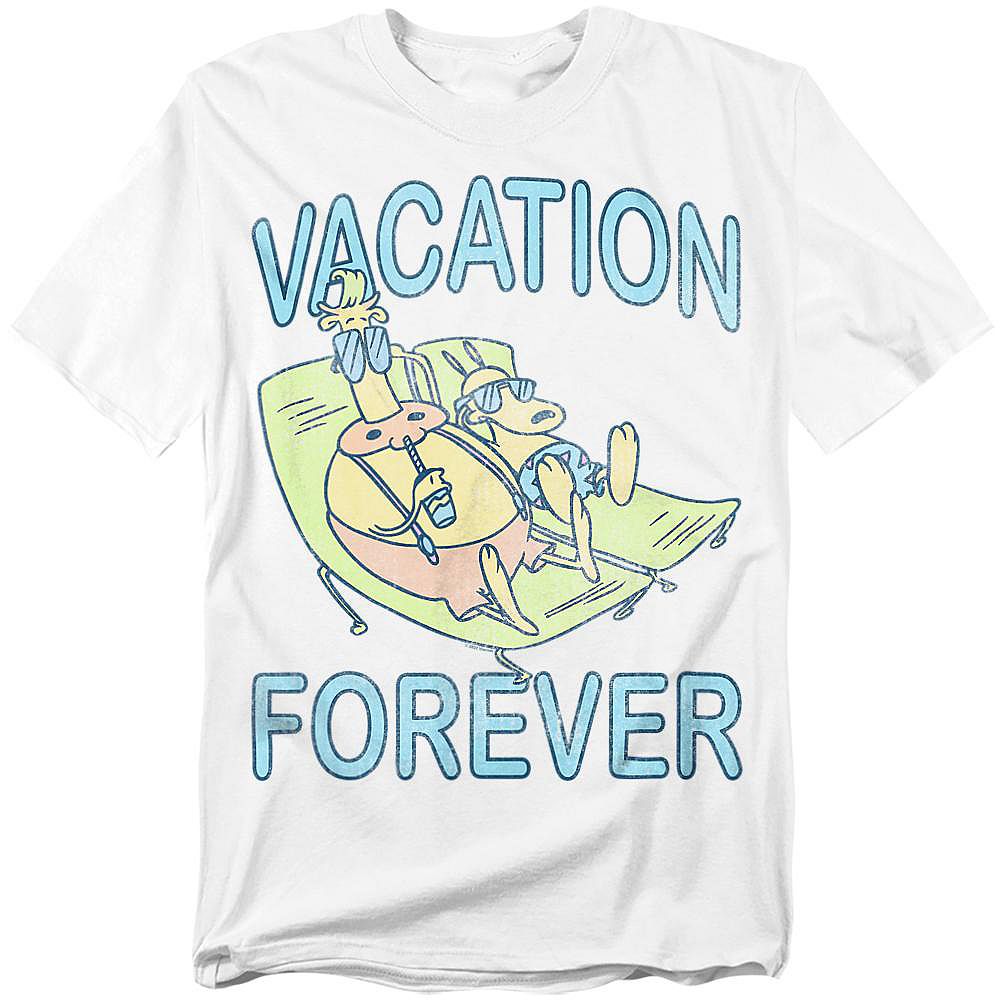 Rocko s Modern Life Men's Vacation Forever T-Shirt
