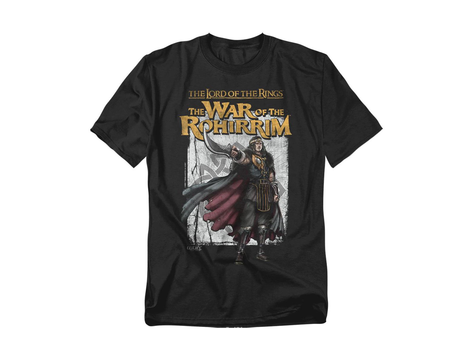 Lord Of The Rings Men's War Of The Rohirrim Wulf Homage T-Shirt