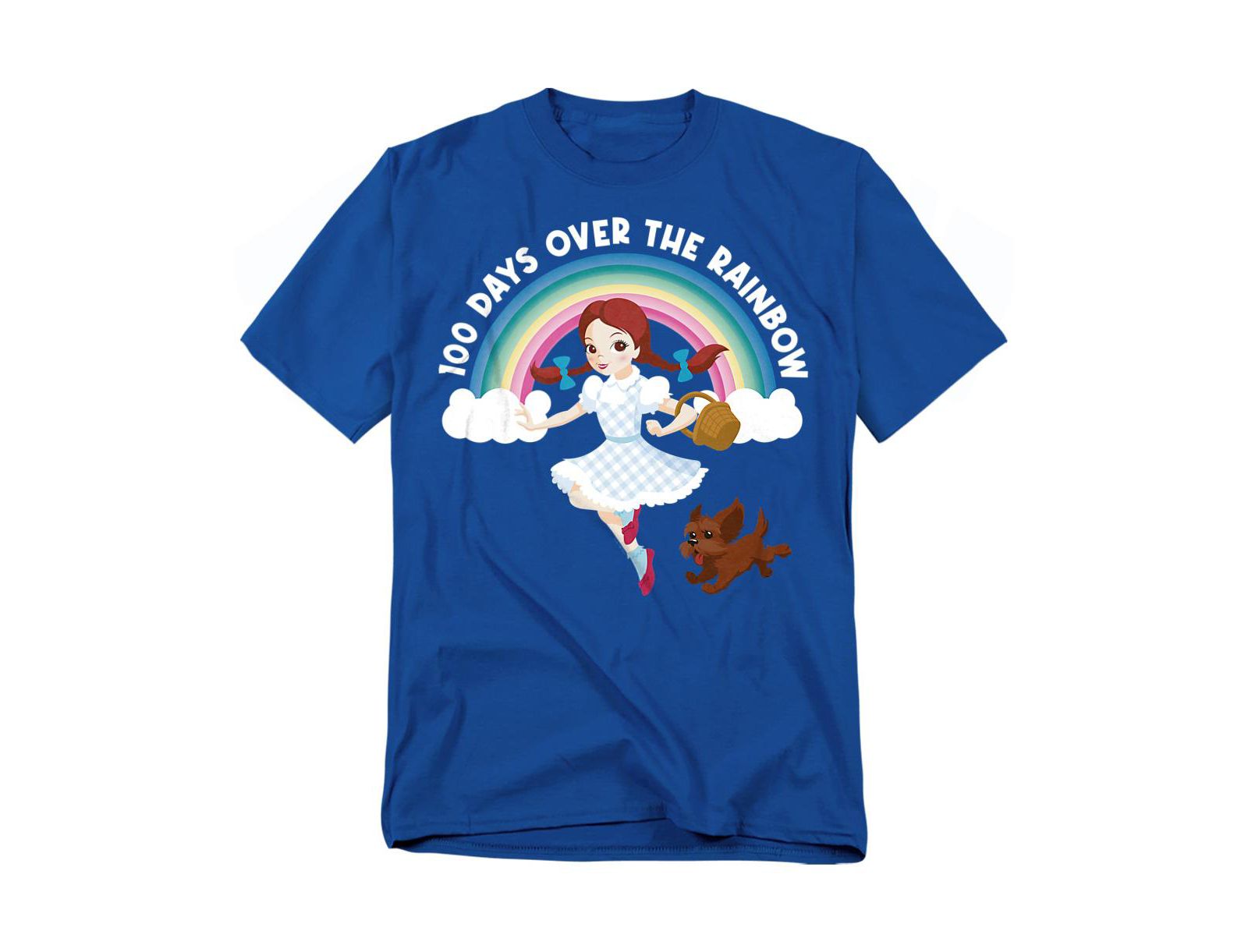 Wizard Of Oz Men's 100 Days Over The Rainbow T-Shirt